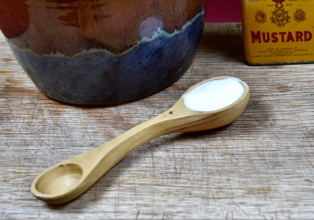 1/4 Teaspoon Wooden Measuring Spoon 3D, Incl. wooden & scoop - Envato  Elements